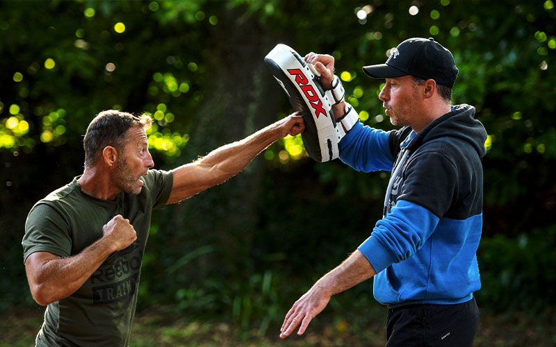 Entrainement de boxe