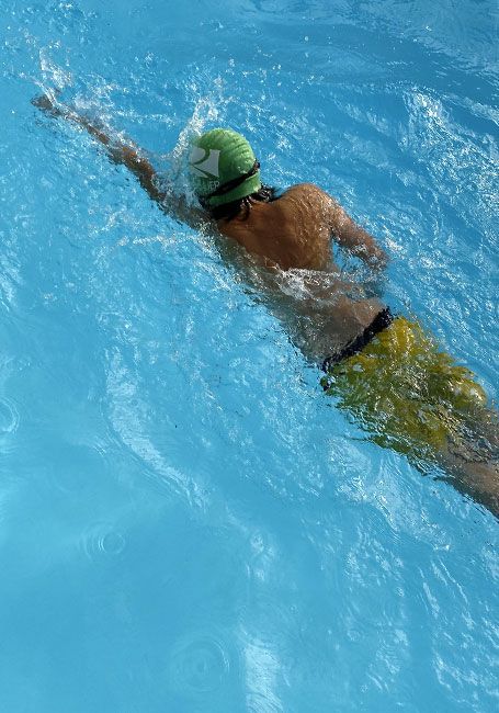 Cours de natation enfant